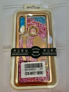 Samsung Galaxy A02s A025 A025M S124DL Glitter Cover Phone Case